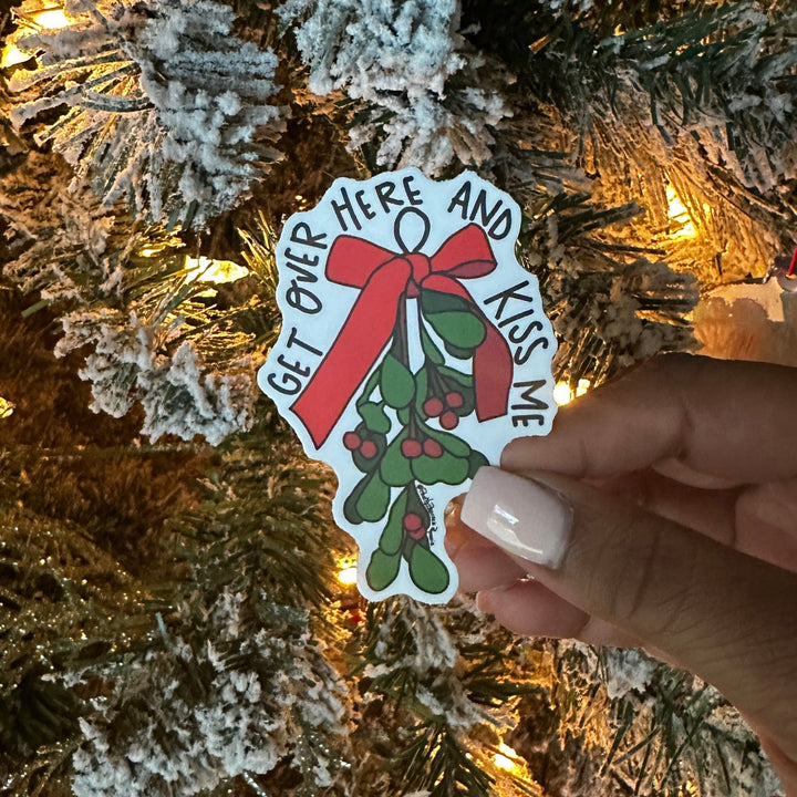 Mistletoe Vinyl Sticker