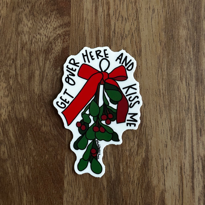 Mistletoe Vinyl Sticker