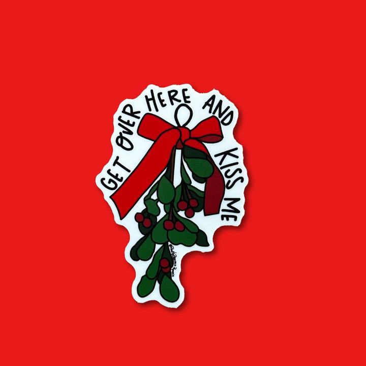 Mistletoe Vinyl Sticker