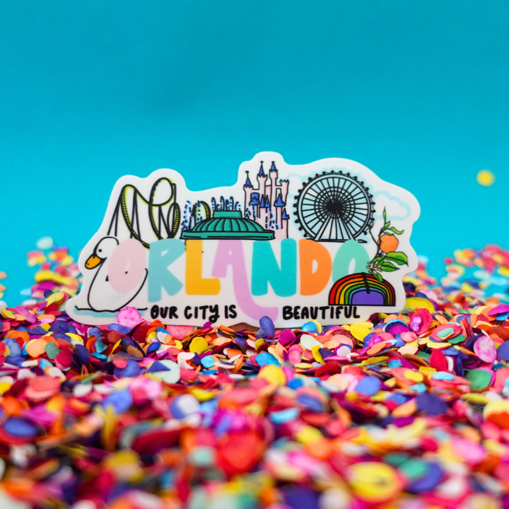Orlando Favorite Things Vinyl Sticker