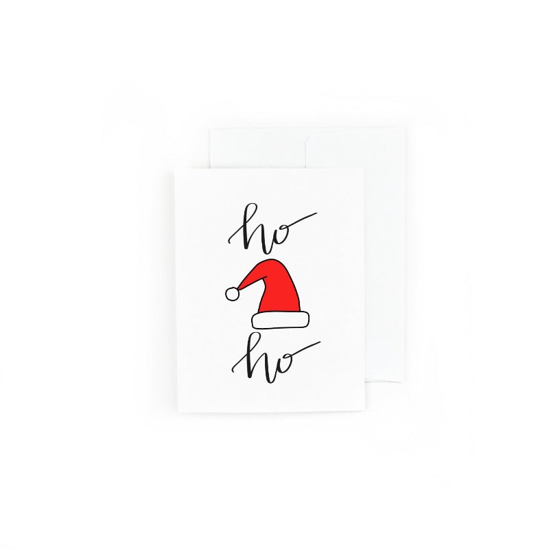 Ho Ho Santa Holiday Card