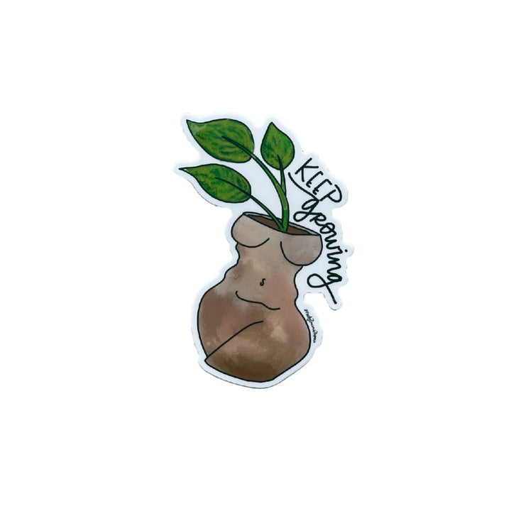 Keep Growing Sticker