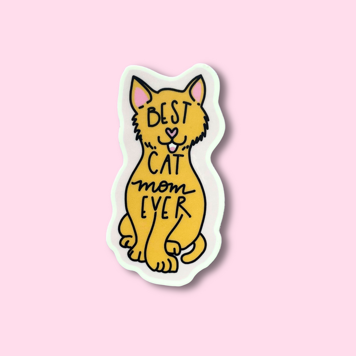 Best Cat Mom Sticker