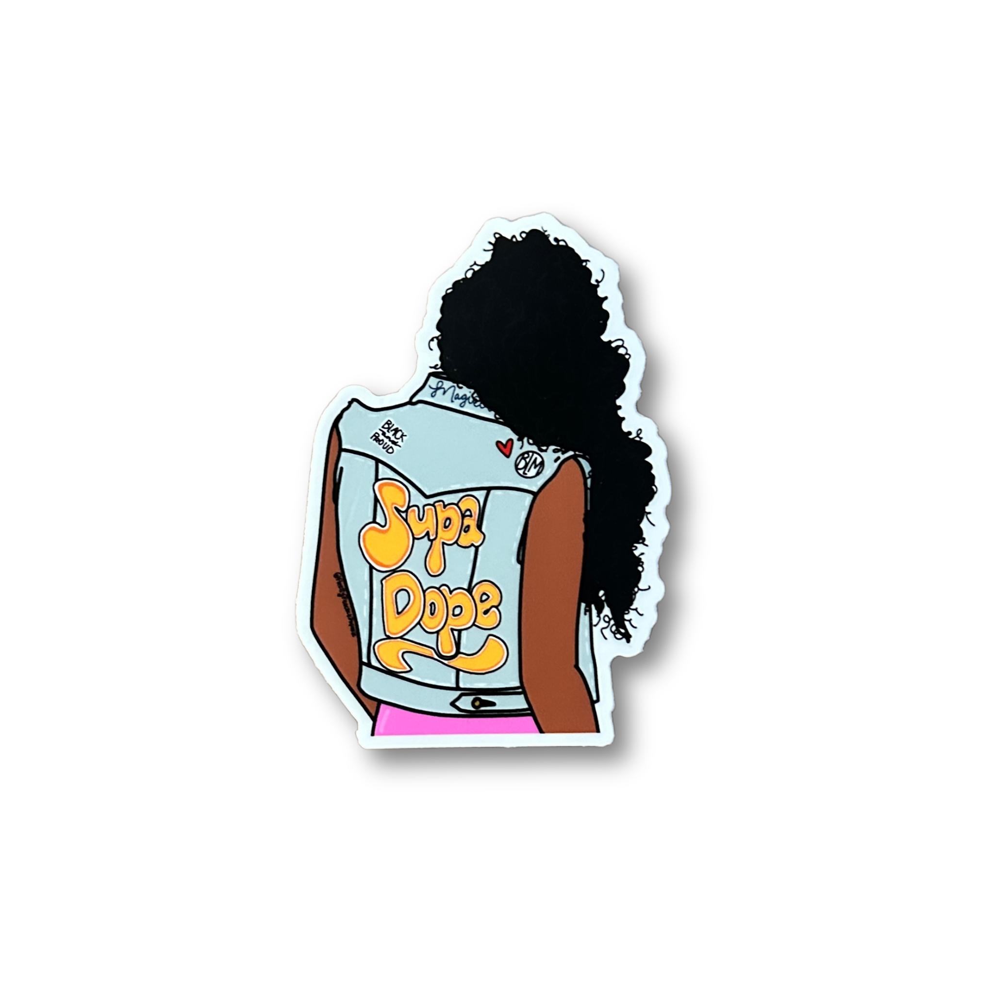 Supa Dope Sticker – PrettyPeacockPaperie