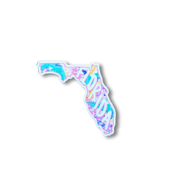 Pastel Florida Vinyl Sticker