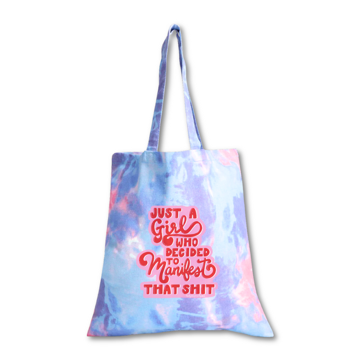 Just a Girl Who Decided to Manifest That Shit Tote Bag