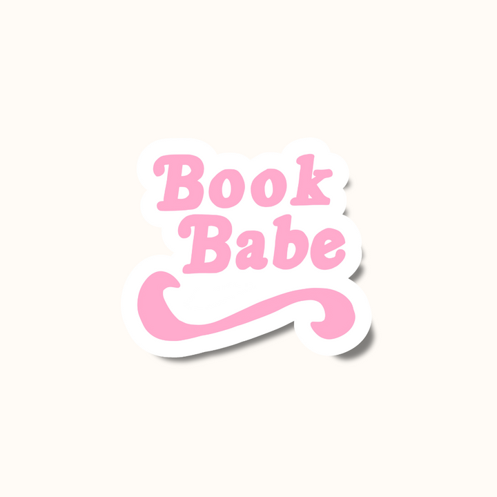 Book Babe Sticker