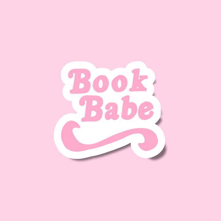 Book Babe Sticker