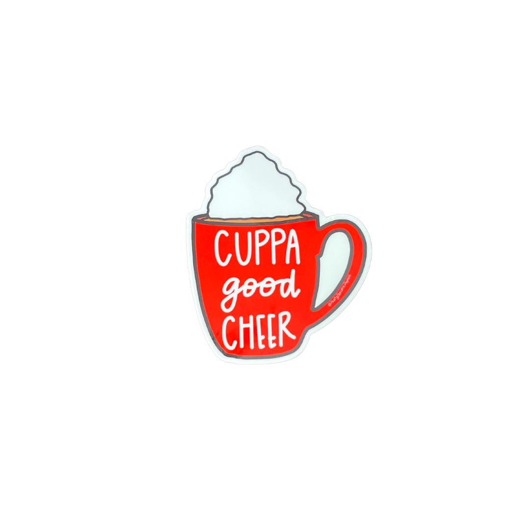 Cuppa Good Cheer Sticker
