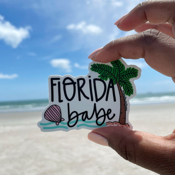 Florida Babe Vinyl Sticker