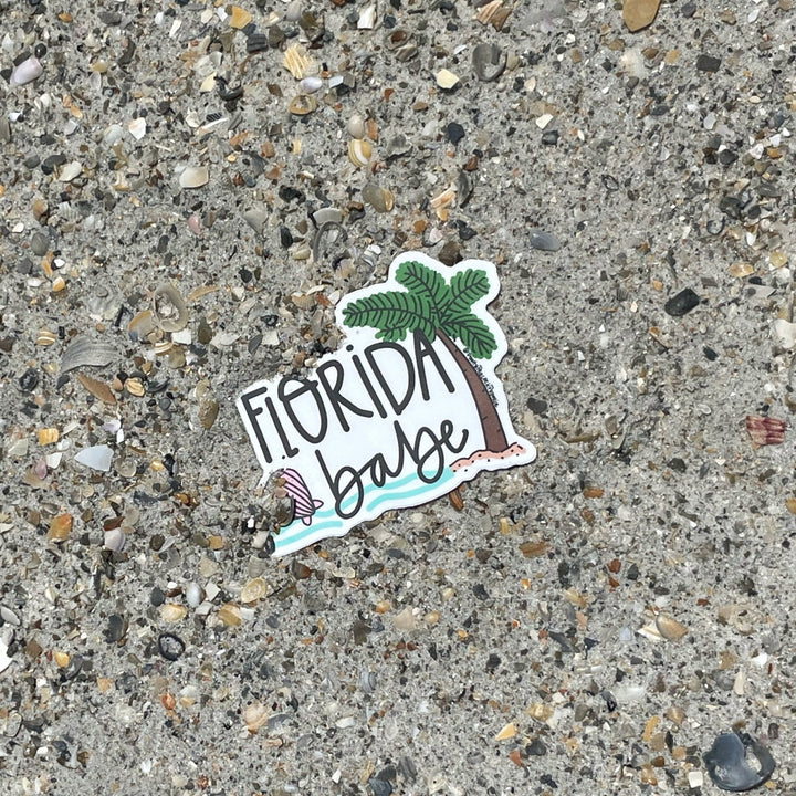 Florida Babe Vinyl Sticker