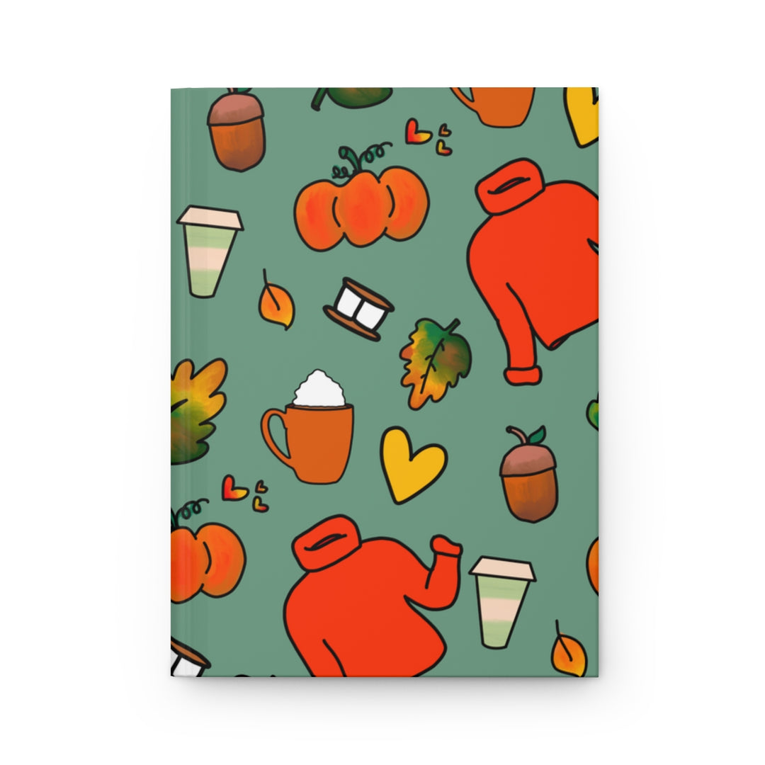 Give Me All The Autumn Hardcover Journal Matte