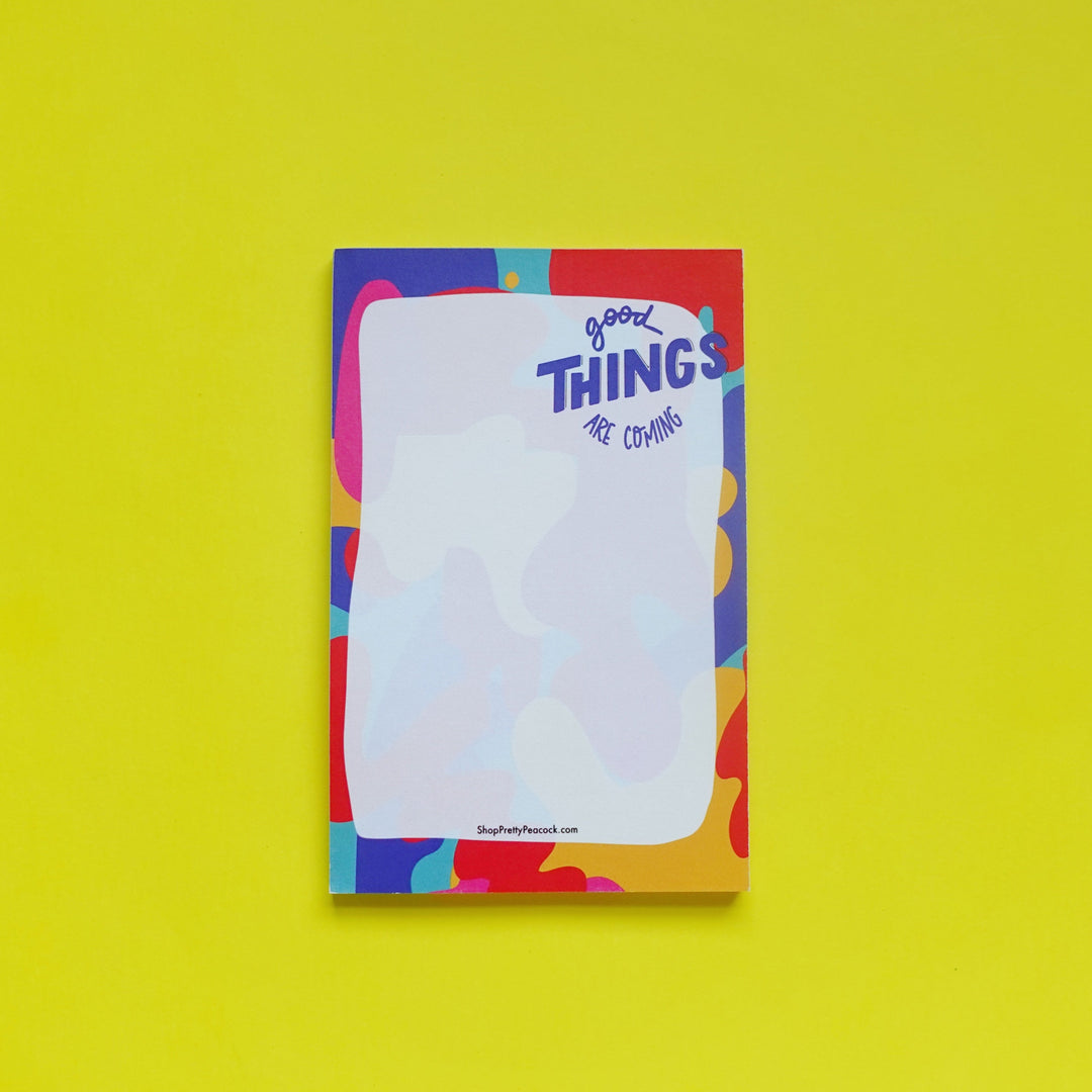 Good Things Are Coming Notepad