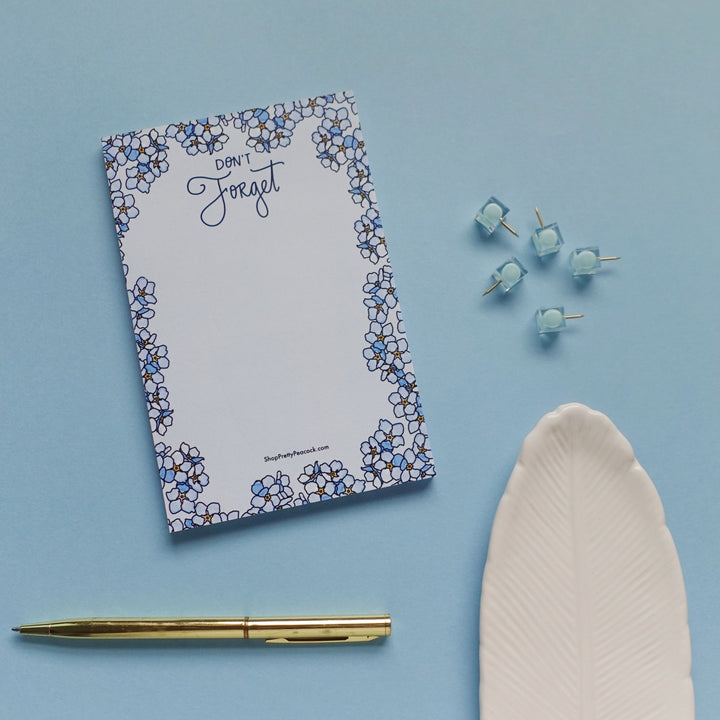 Forget Me Not Notepad
