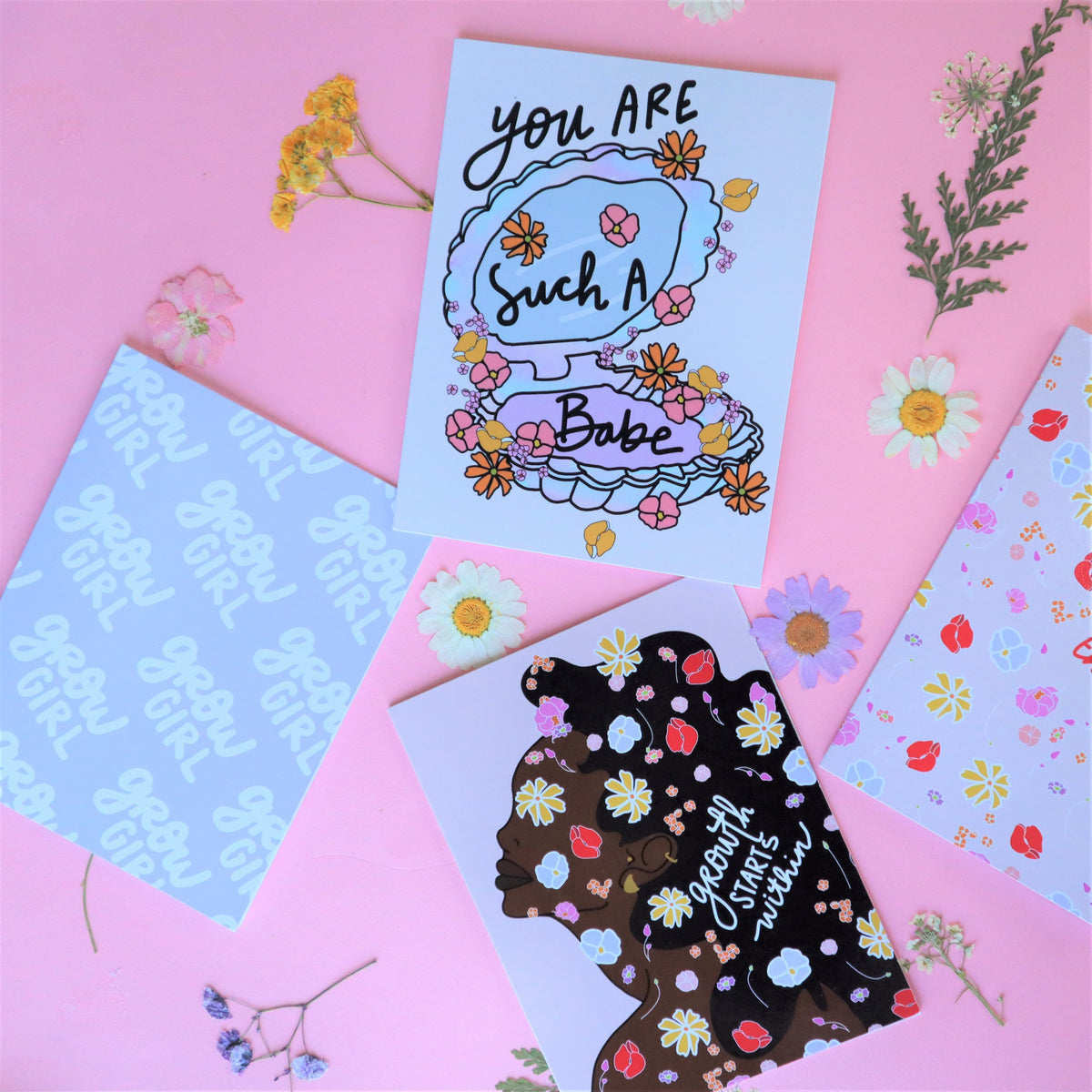 You Are Such A Babe Greeting Card – PrettyPeacockPaperie